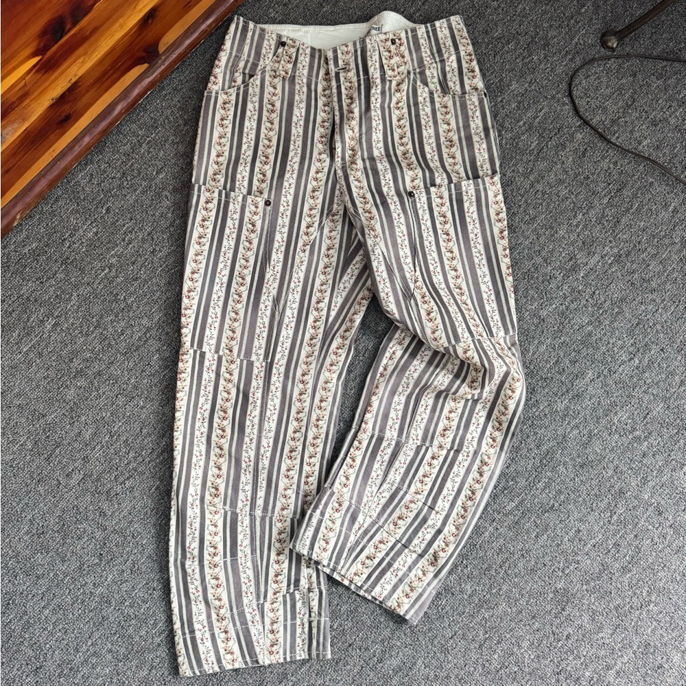 Free People Supersonic Pants farmhouse grey- shabby chic !!